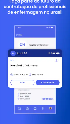 Clicknurse screenshot