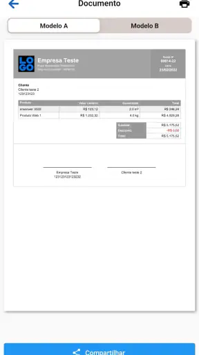 Cliente, Pedidos e Orçamentos screenshot