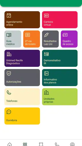 Cliente Unimed Recife screenshot