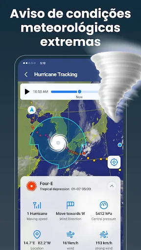 Clima em Tempo Real screenshot