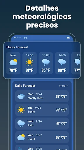 Clima em Tempo Real screenshot