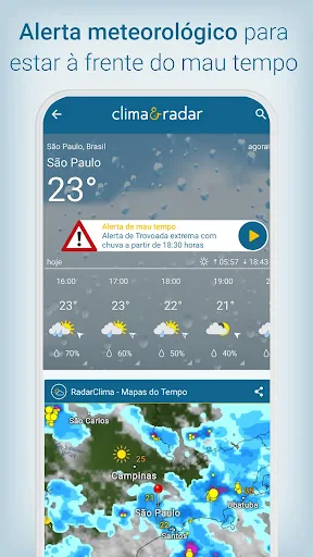 Clima&Radar: previsão do tempo screenshot