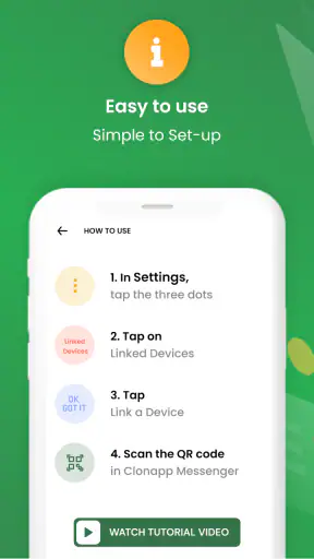 Clonapp Messenger screenshot