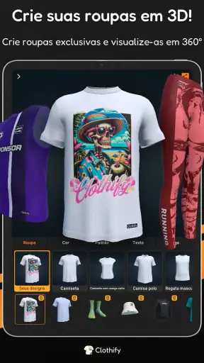 Clothify - Crie Roupas 3D screenshot