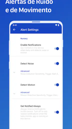Cloud Baby Monitor screenshot