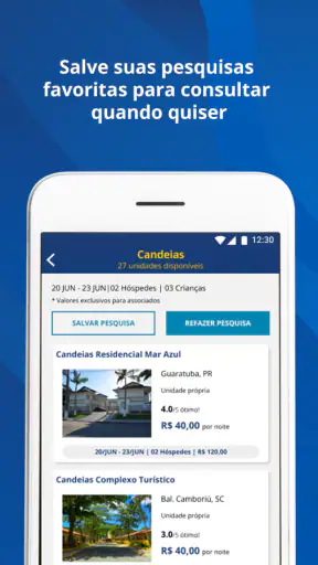Clube Candeias screenshot