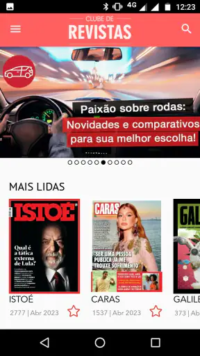 Clube de Revistas screenshot