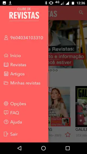 Clube de Revistas screenshot