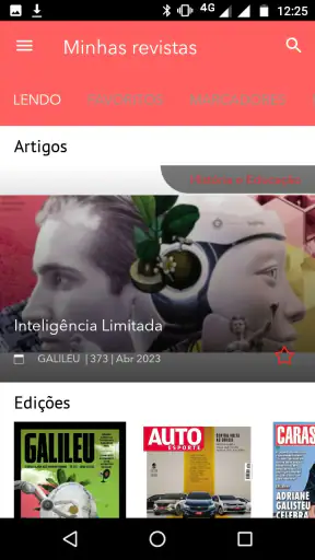 Clube de Revistas screenshot