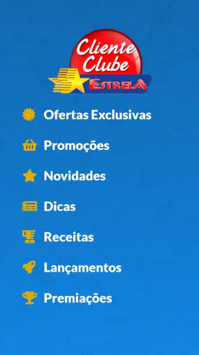 Clube Estrela Supermercados screenshot