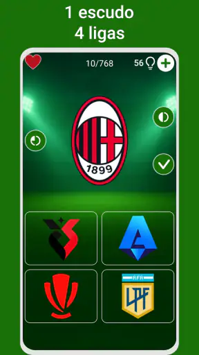 Clubes de Futebol Logo Quiz screenshot