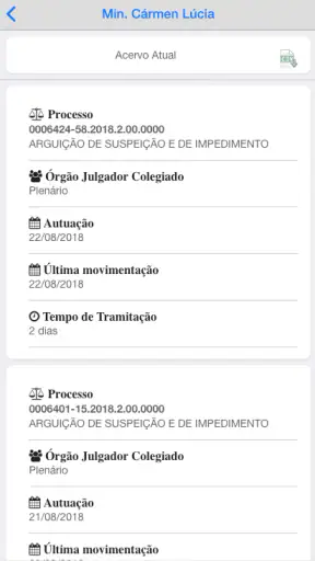 CNJ em Números screenshot