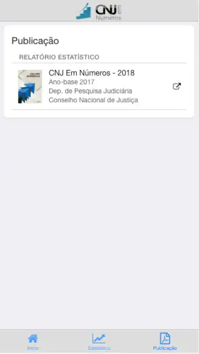 CNJ em Números screenshot