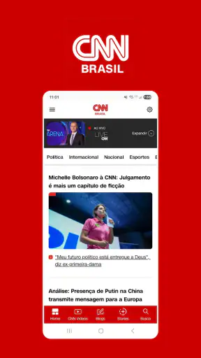 CNN Brasil screenshot