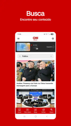 CNN Brasil screenshot