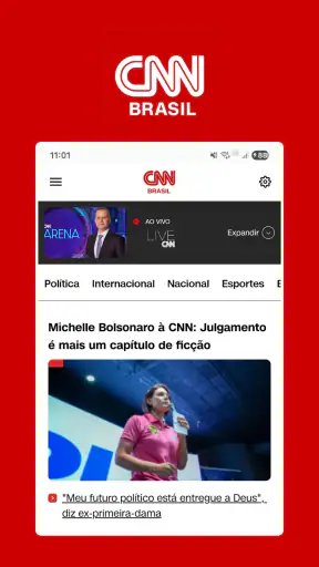 CNN Brasil screenshot