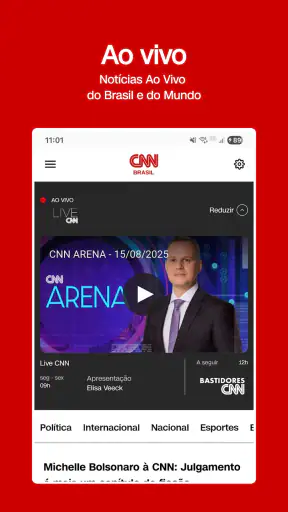 CNN Brasil screenshot