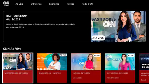 CNN Brasil Android TV screenshot