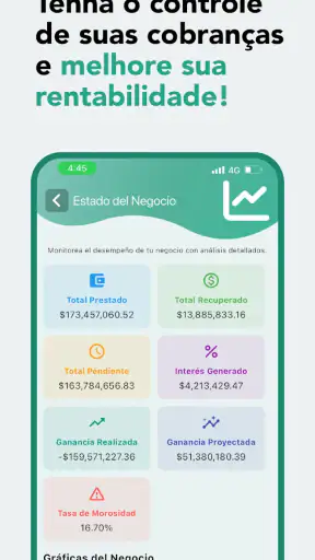 CobrApp: Gestão de Carteira screenshot