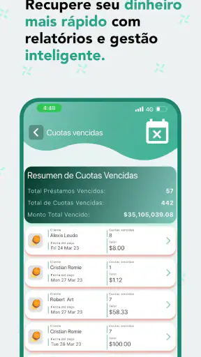 CobrApp: Gestão de Carteira screenshot