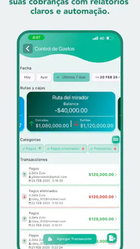 CobrApp: Gestão de Carteira screenshot