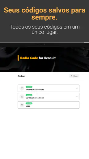 Código Do Rádio: Renault screenshot