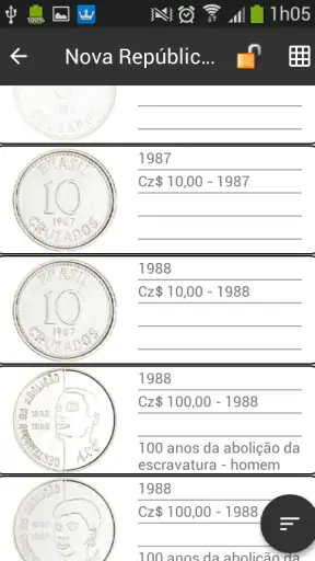 Coleção de Moedas screenshot