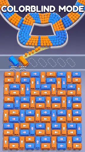 Color Car Jam: Ônibus screenshot