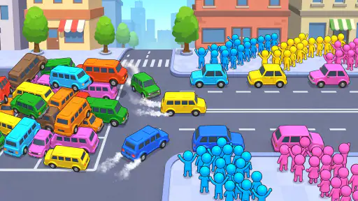 Color Car Jam: Ônibus screenshot
