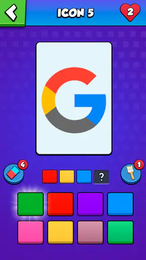 Color Mania Quiz guess logos screenshot