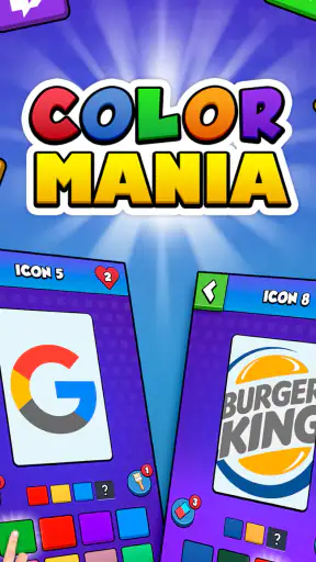 Color Mania Quiz guess logos screenshot