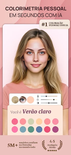 Colorimetria Coloração Pessoal screenshot
