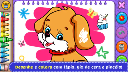 Colorir e Aprender - Animais screenshot