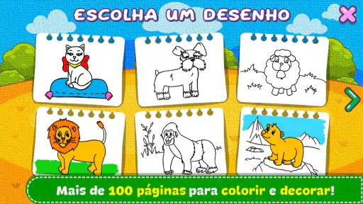 Colorir e Aprender - Animais screenshot