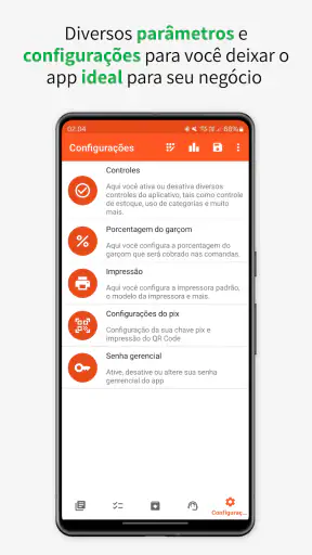 Comanda eletrônica screenshot