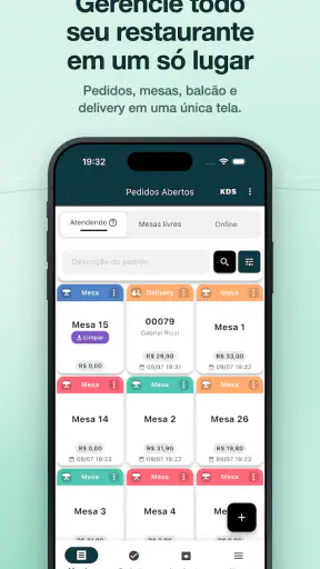 Comanda eletrônica - Pedidos screenshot