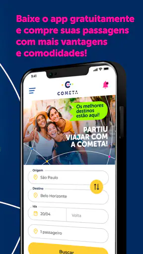 Cometa: Passagem de Ônibus screenshot