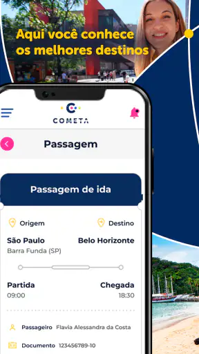 Cometa: Passagem de Ônibus screenshot