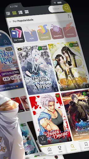 Comikey: Webtoons em Português screenshot