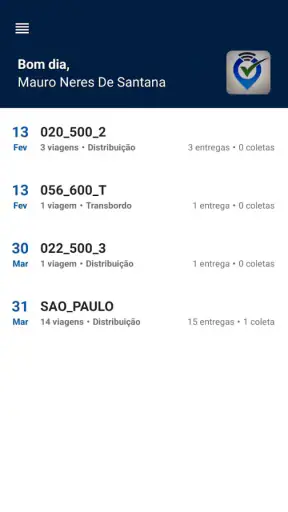 Comprovei Entregas screenshot