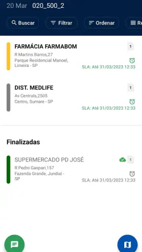 Comprovei Entregas screenshot