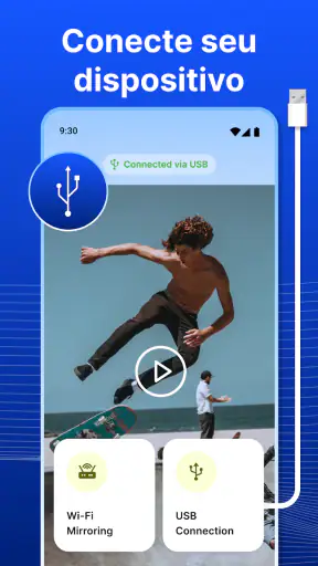 Conector USB - Conectar à TV screenshot