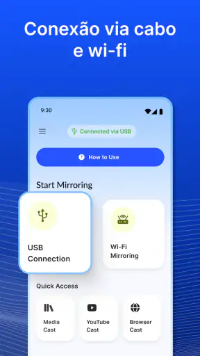 Conector USB - Conectar à TV screenshot