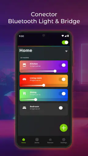Conexão de luz inteligente Hue screenshot