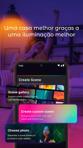 Conexão de luz inteligente Hue screenshot