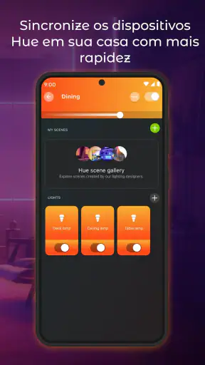 Conexão de luz inteligente Hue screenshot