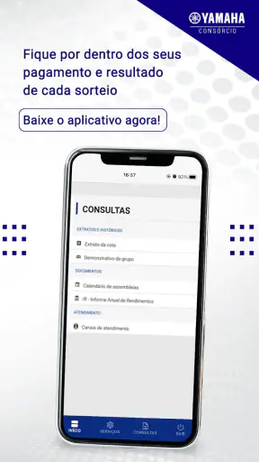 Consórcio Online - Yamaha screenshot
