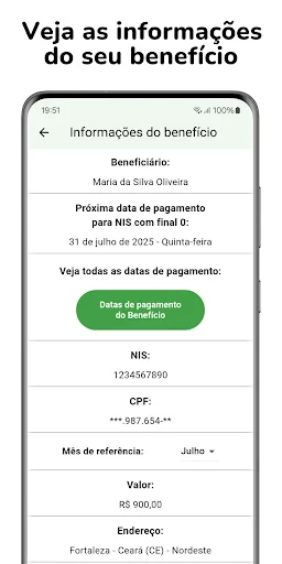 Consulta Benefício screenshot