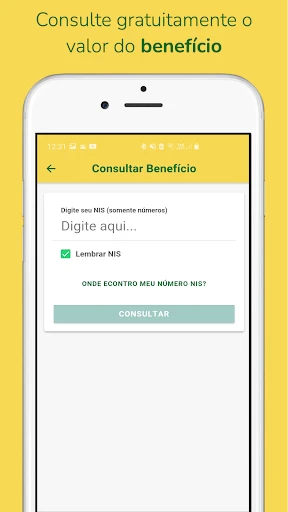 Consulta Benefício e Pagamento screenshot