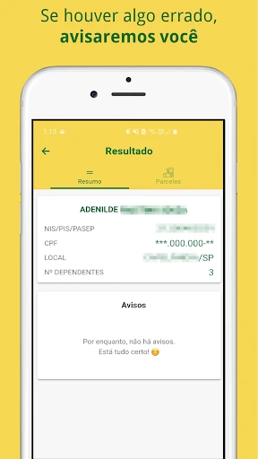 Consulta Benefício e Pagamento screenshot